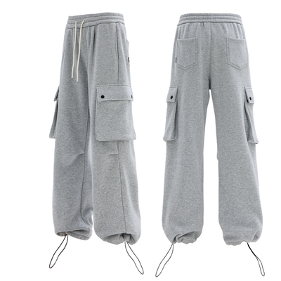 男加长裤子加绒厚款工装长裤110