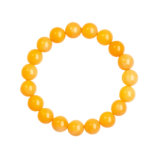 收藏级和田黄玉手串男缅黄玛瑙盘玩文玩佛珠聚财转运蜜蜡手链女款