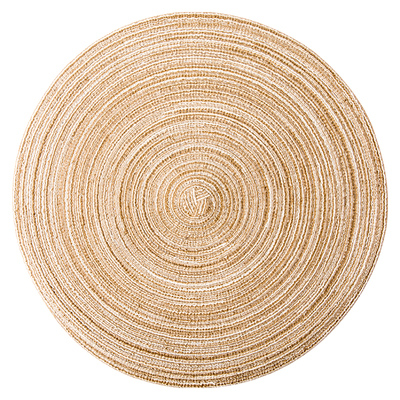 巷子尾苎麻圆形餐垫