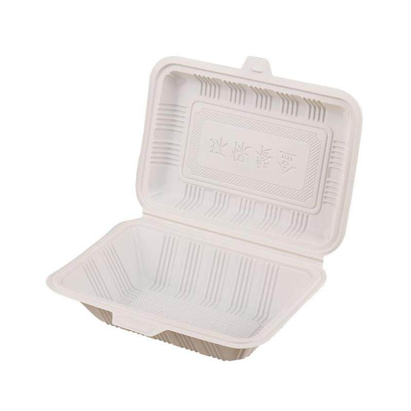 可降解连体打包盒一次性餐盒饭盒