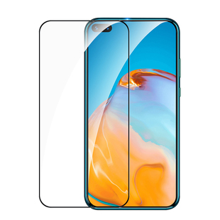 适用华为丝印二强防静电手机钢化膜P50 MATE30 50畅享9Plus NOVA7真高铝Nova11 荣耀畅玩30Plus V30手机贴膜
