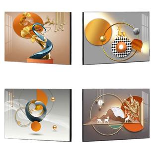 抽象主卧室床头装饰画现代简约餐厅挂画轻奢房间壁画酒店宾馆墙画