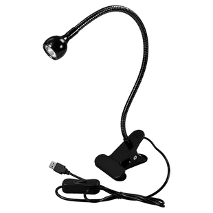 395nm紫光美甲灯荧光检测灯USB固定夹uv固化灯绿油无影滴胶粘接灯