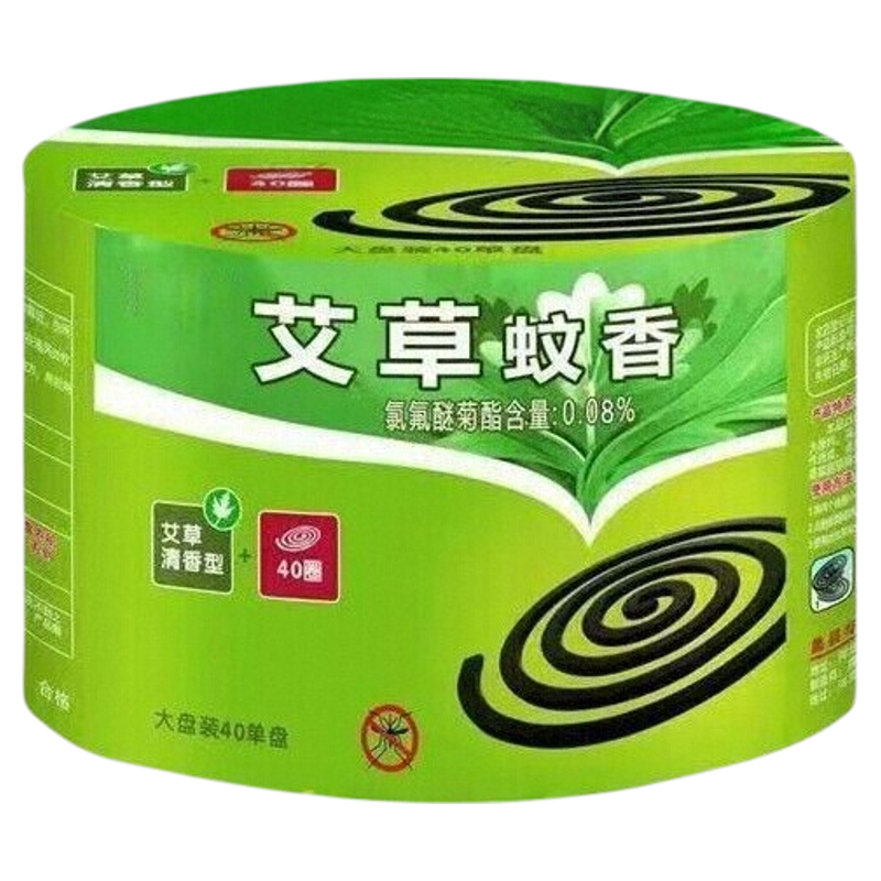 大盘强效艾草清香无烟蚊香盘