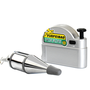 飞豹磁性线锤磁力线坠 垂直锤装修吊线坠 吊坠锤自动收线测量工具