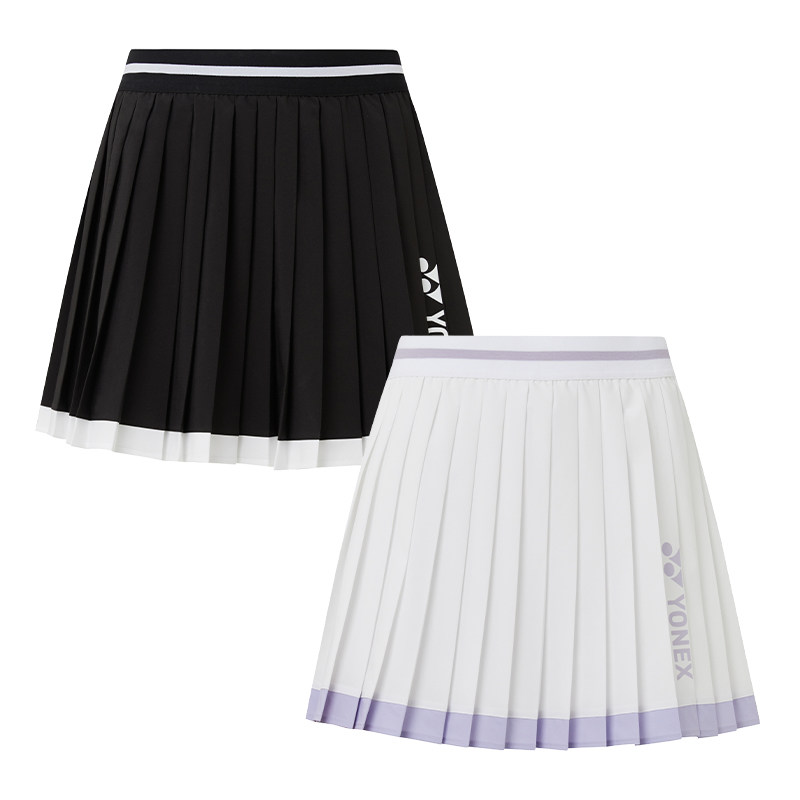 YONEX/尤尼克斯网球裙网球服女款短裙防走光休闲百搭运动百褶裙裤