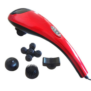 海豚按摩器多功能颈椎肩腰部腿部全身小型手持式电震动敲打棒捶仪