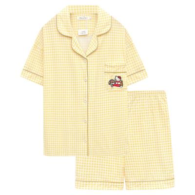 新款HelloKitty睡衣女夏天两件套