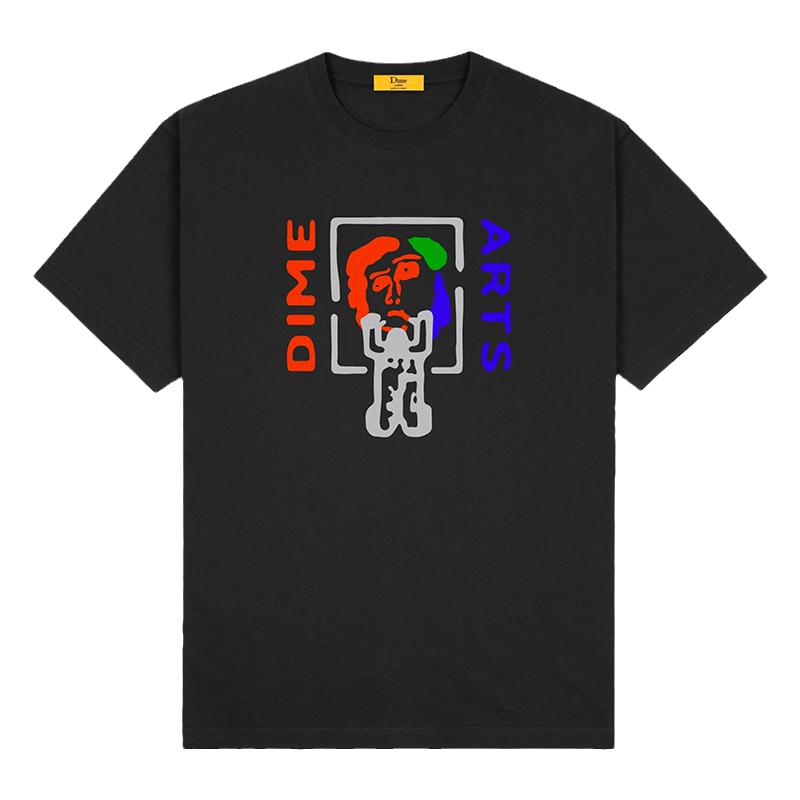 潮物Woo Dime Arts S/S Tee 涂鸦印花休闲情侣短袖T恤男女滑板潮