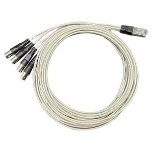 适用烽火思科路由器调试线 RJ45网线转4BNC线 CAB-2E1-RJ45 BNC线