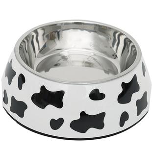 狗狗碗食盆防打翻猫碗喝水碗专用小狗粮饭盆不锈钢猫粮碗宠物用品