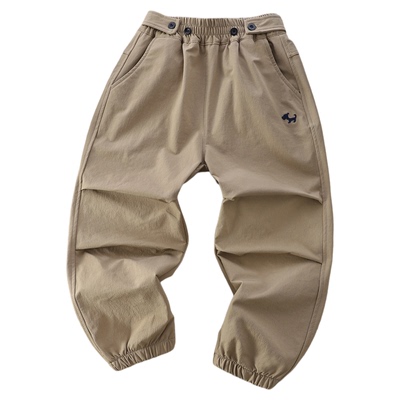 秋冬季男童加厚速干运动裤登山裤