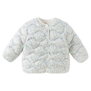 戴维贝拉女童轻薄羽绒服冬款儿童防水外套女宝保暖内胆校服神器