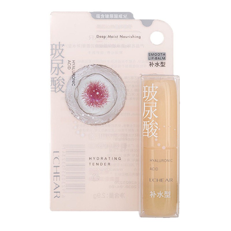 蕾琪E685玻尿酸细滑润唇膏秋冬补水倍润防干护唇膏无色口红打底女