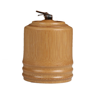 竹制密封竹茶叶罐子便携式竹筒小号储茶叶盒醒茶叶桶大号送礼包装