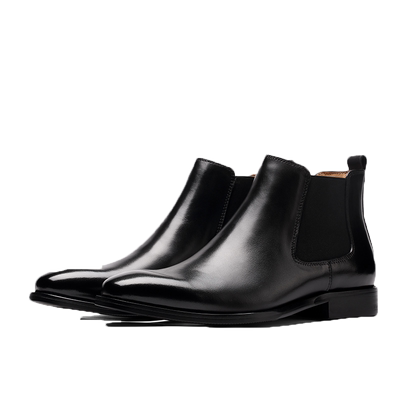 太好搭！英伦切尔西皮靴