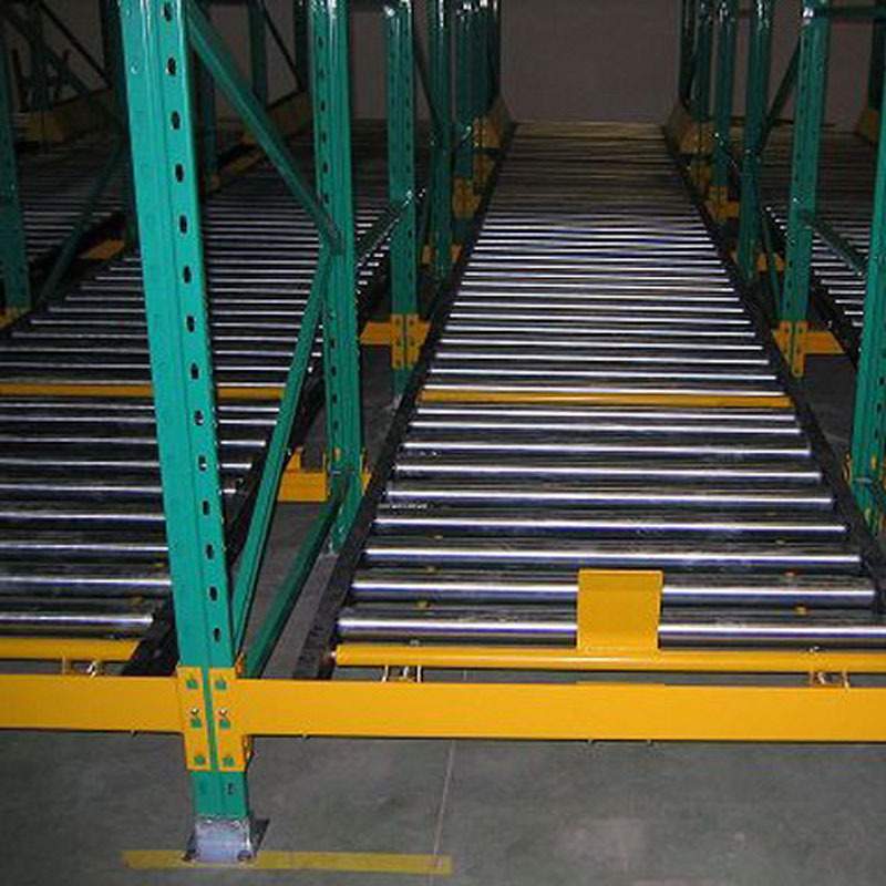 批发储物仓储货架流利式货架 滚轮组合式装拆车间流利式置物架