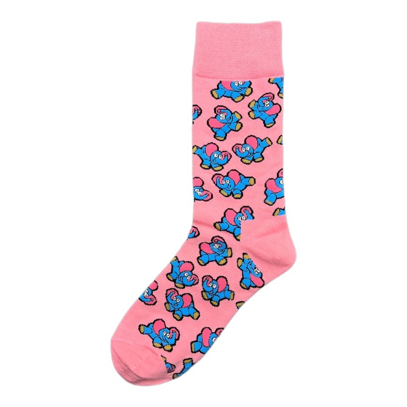 happysocks袜子女士多巴胺中筒袜