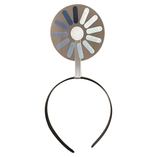 宕机发箍发夹大脑加载中可旋转创意搞怪整活头箍送朋友闺蜜礼物