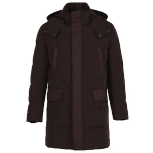 【蓬松白鹅绒】callisto卡利斯特男士冬季中长款蓬松保暖羽绒服