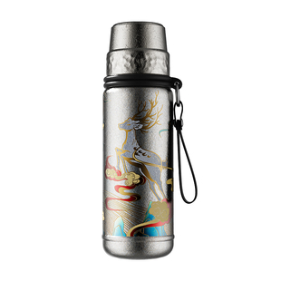 英国Bemega纯钛保温杯钛杯女士男2026新款茶水分离泡茶便携水杯子