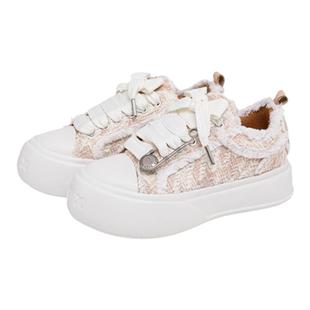 SOAP OPERA泡泡鞋厚底帆布鞋绒绒云朵小香风限定系列明星同款