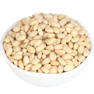 新货东北红松子仁无壳松仁粒500g生熟烘焙松子仁坚果孕妇零食袋装