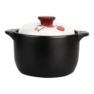 顺祥陶瓷中式砂锅家用煲汤煲仔锅煤气灶专用煲仔饭耐高温干烧不裂