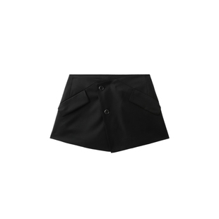 IT HELMUT LANG女装裙裤短裤西装裤新款摩登时尚叠层休闲裤0302XO