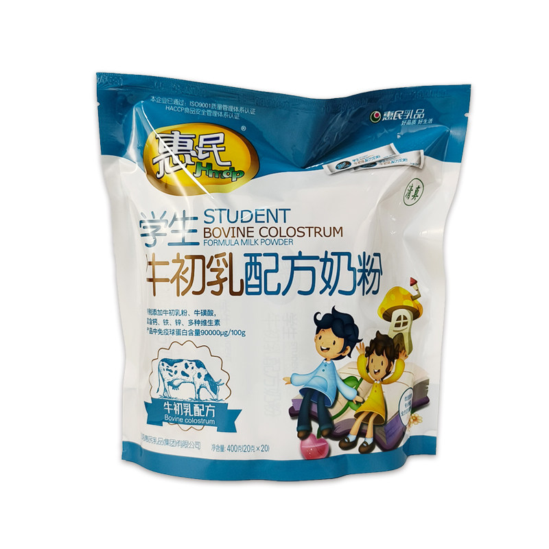 惠民学生牛初乳配方奶粉400克