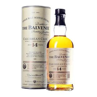 郎家园洋酒TheBalvenie14YO 百富14年单一麦芽威士忌朗姆酒桶