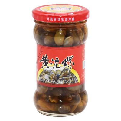 海华星即食罐装罐头泥螺醉泥螺