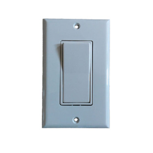 120型1位美标跷板开关15A单开单控/双控明装暗装底盒墙壁装饰开关