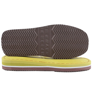 (买5送1)雅馨绣坊鞋底鞋帮手工编织棉拖鞋通用居家橡胶牛牛鞋底