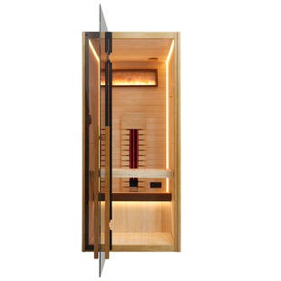 谷沃德单人家用小型汗蒸房桑拿房家庭用排毒远红外养生光波理疗房