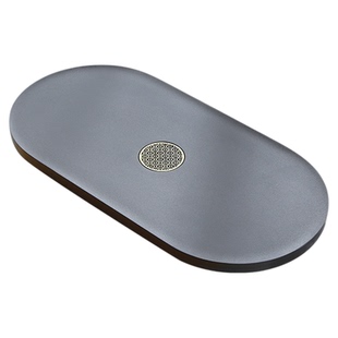 天然乌金石茶盘单盘家用简约现代客厅轻奢石盘石头茶海石茶台盘