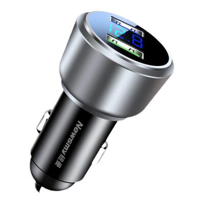 纽曼汽车载充电器超级快充适配oppo80W/100W点烟器转换插头闪充