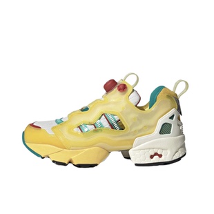 Adidas三叶草Reebok联名ZX FURY PUMP 充气缓震运动休闲鞋 GW0364