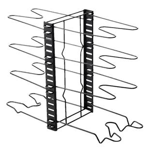 铁艺可调节间距锅盖架锅架厨房台面橱柜砧板菜板锅子烤盘收纳架子