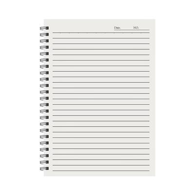 加厚线圈本笔记本考研本子横线b5初高中生日记本简约记事本a5方格