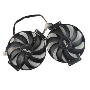 华硕GTX1660s冰骑士RTX2070 2060 GTX1650 1660显卡风扇