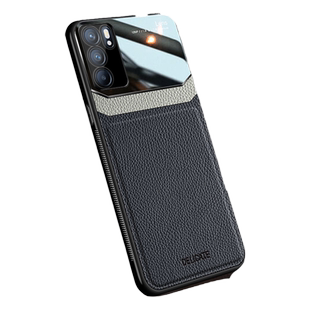 适用opporeno6手机壳Reno6pro皮纹保护套镜头OPPO软硅胶全包边Reno6个性防摔后盖pro+男女情侣新款5G皮质外壳