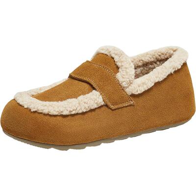 【小云团】百思图冬新款勃肯鞋雪地靴棉鞋加绒保暖女单鞋D3505DM5