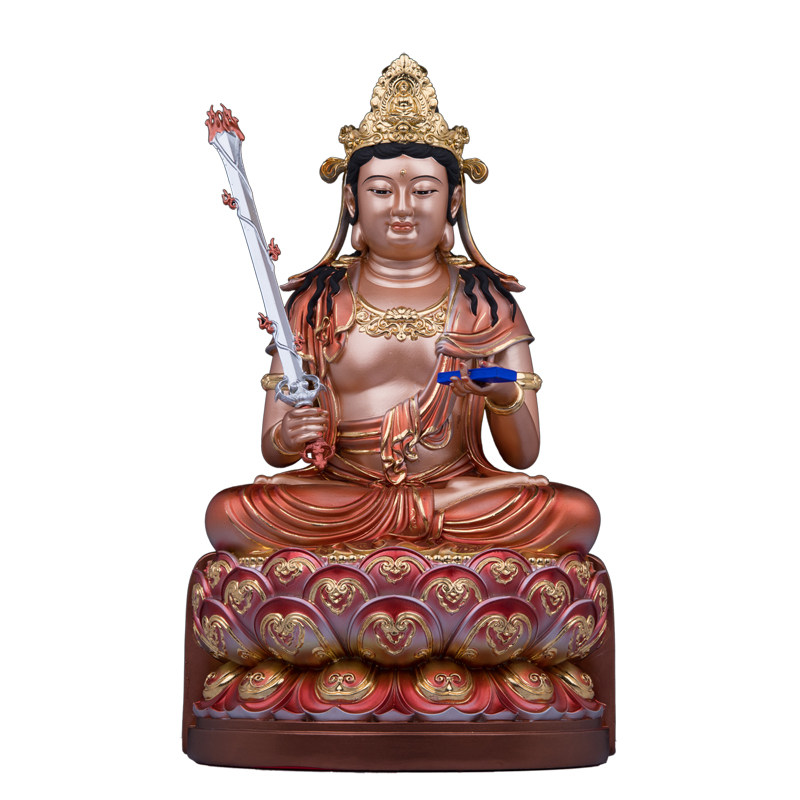 药师佛坛八大菩萨树脂供奉佛像
