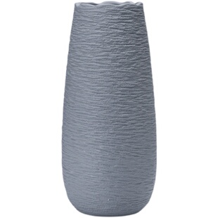 白色简约ins风陶瓷小花瓶插花干花仿真假花客厅居家装饰摆件轻奢