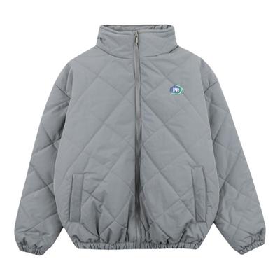 菱格立领棉衣男2022冬季