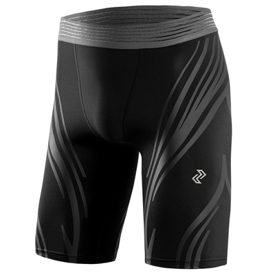 左右力量7分压缩裤液态氨纶篮球