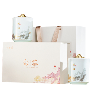 谷徽韵 特级白茶高档茶叶礼盒装送礼长辈礼品安吉原产绿茶