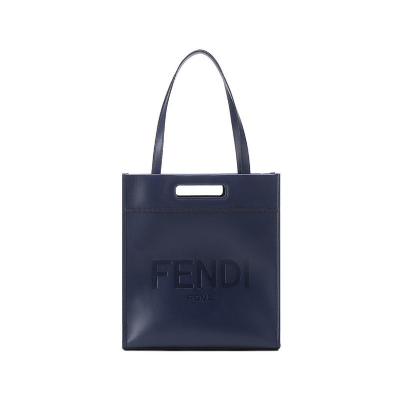 【自营】FENDI芬迪 男士牛皮手提单肩包购物袋 7VA481 AC9L时尚