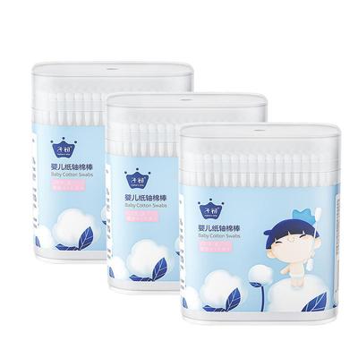 子初婴儿棉签耳鼻口腔清洁3盒